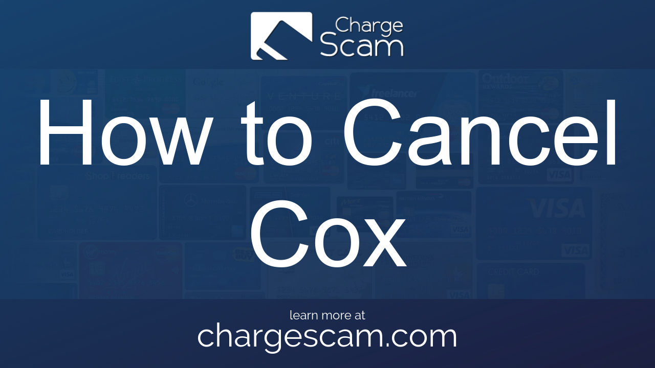 How to Cancel Cox
