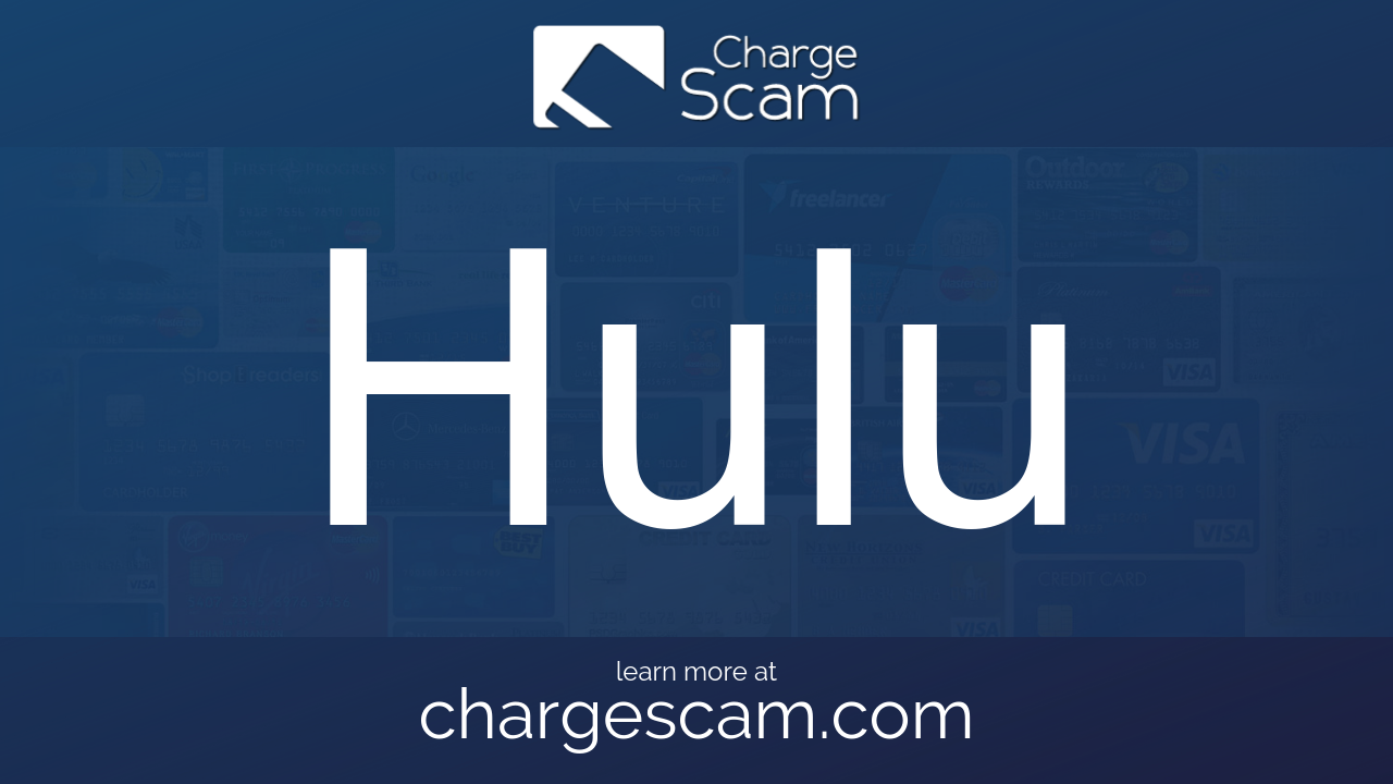 How to cancel Hulu - chargescam.com