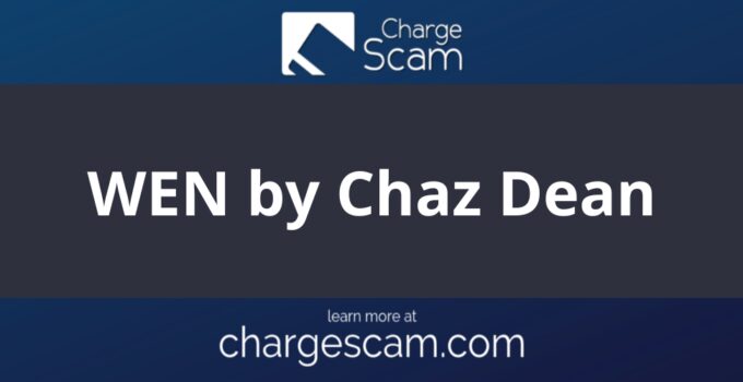 How to cancel WEN by Chaz Dean